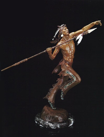 Elie Hazak bronze sculpture