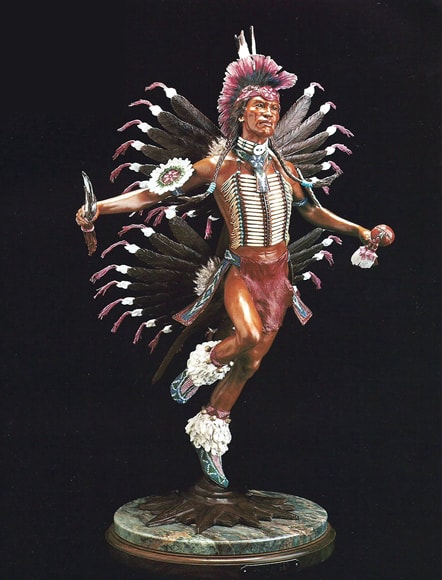 Elie Hazak bronze sculpture