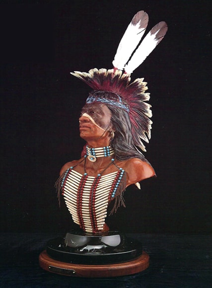 The Proud Race bronze sculpture